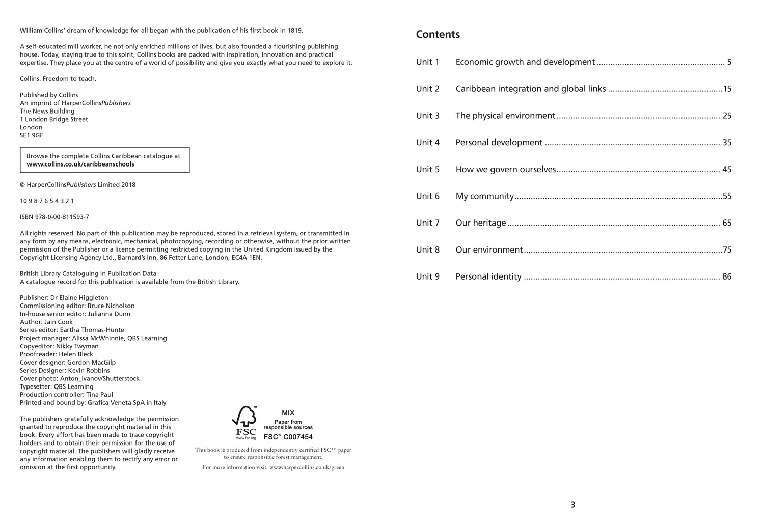 Collins Secondary Social Sciences for Trinidad and Tobago - Workbook 2 - Image 2
