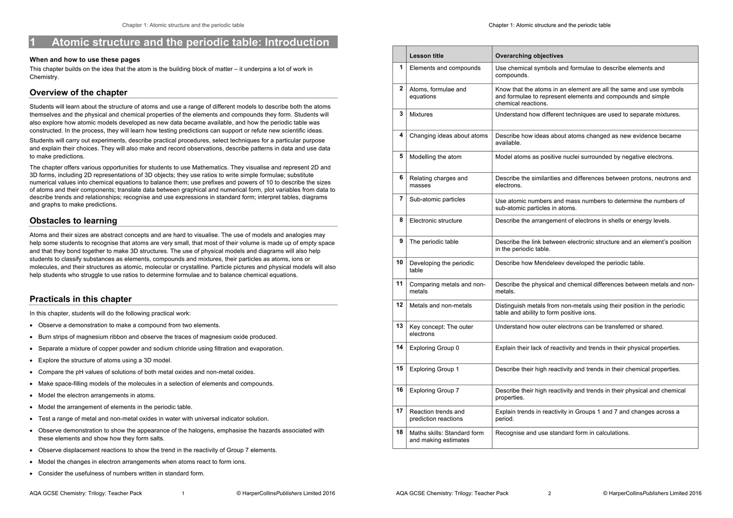 GCSE Science 9-1 - AQA GCSE Combined Science: Trilogy 9-1 Teacher Pack - Image 2