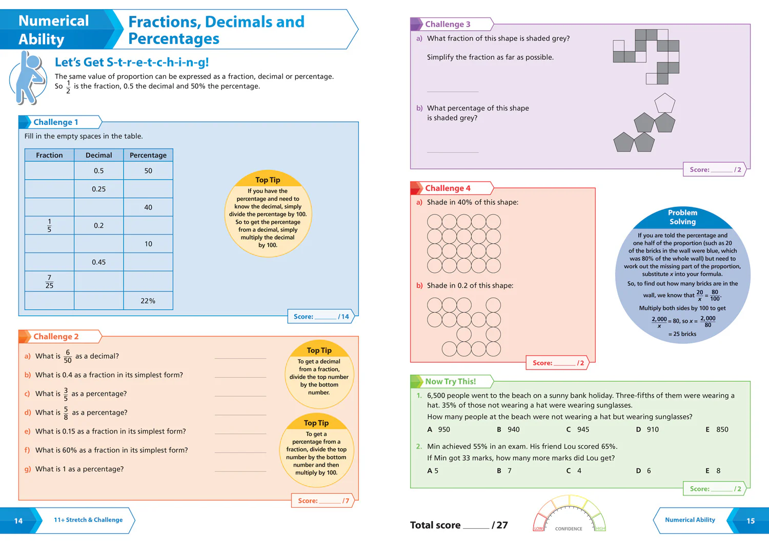 Collins 11+ - 11+ Stretch and Challenge Activities and Tests: For the 2026 CEM Tests - Image 3