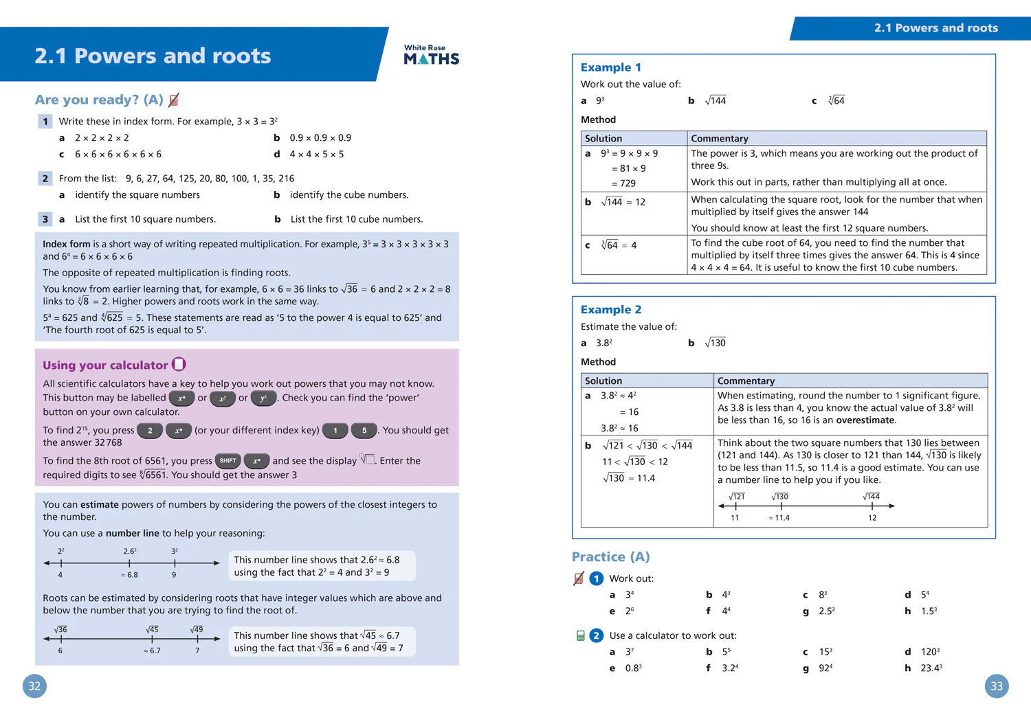 White Rose Maths - AQA GCSE 9-1 Higher Student Book 1 - Image 4