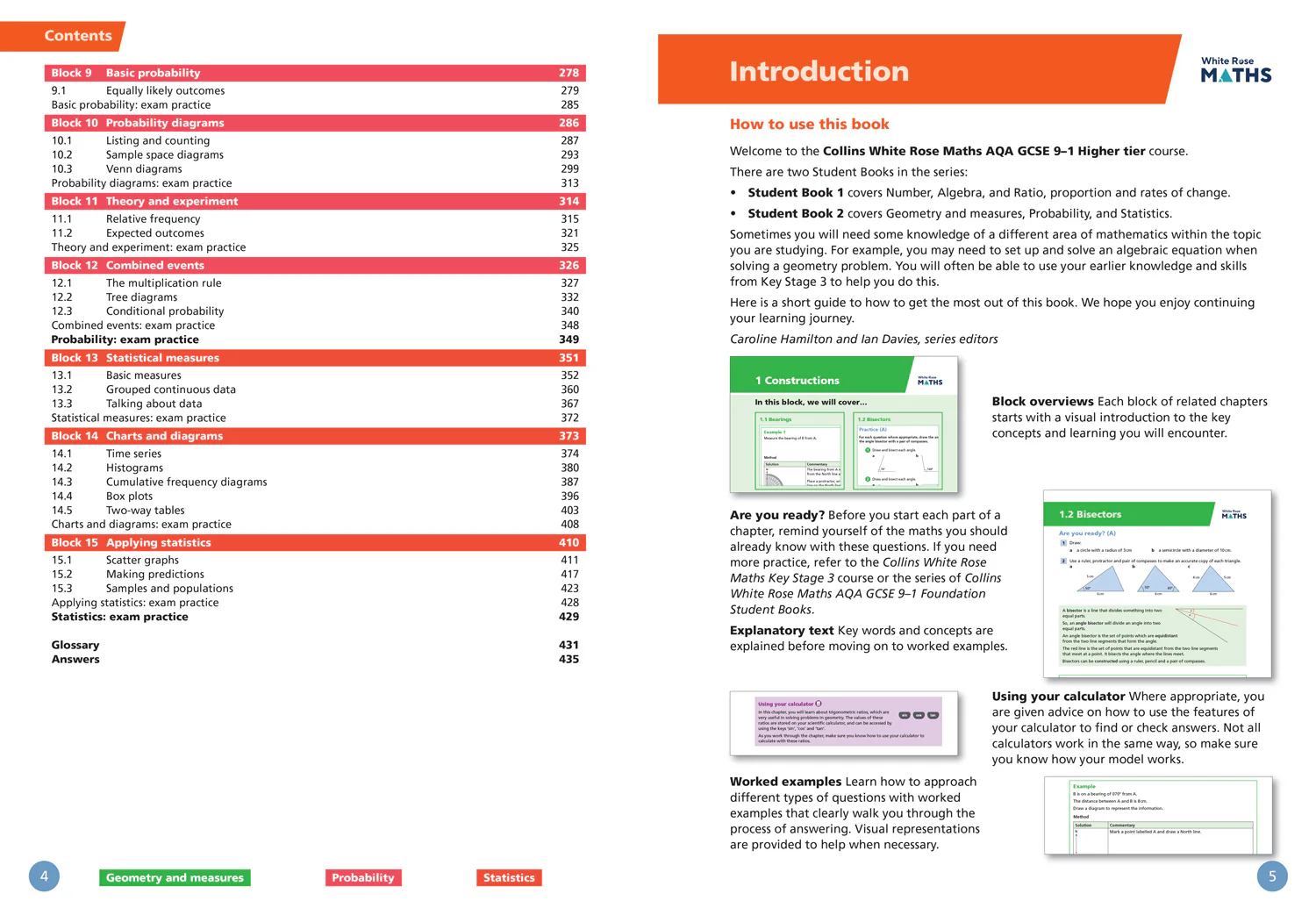 White Rose Maths - AQA GCSE 9-1 Higher Student Book 2 - Image 3