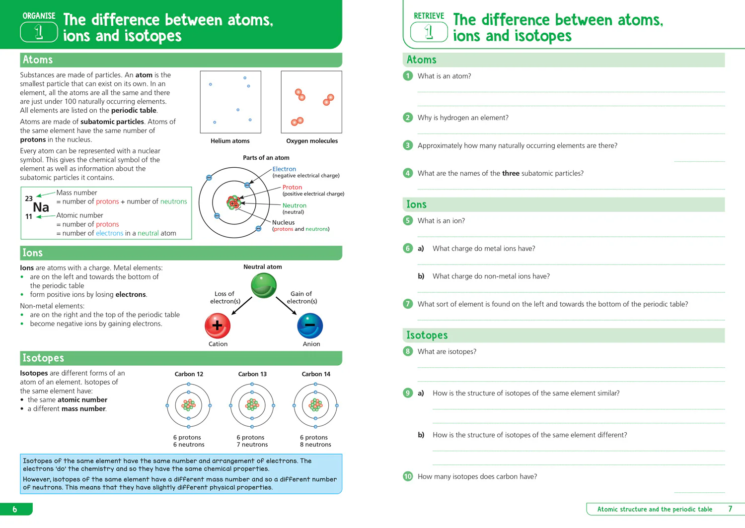 Collins GCSE Grade 9-1 Revision - AQA GCSE 9-1 Chemistry Organise and Retrieve Your Knowledge: Ideal for the 2026 and 2027 exams - Image 3