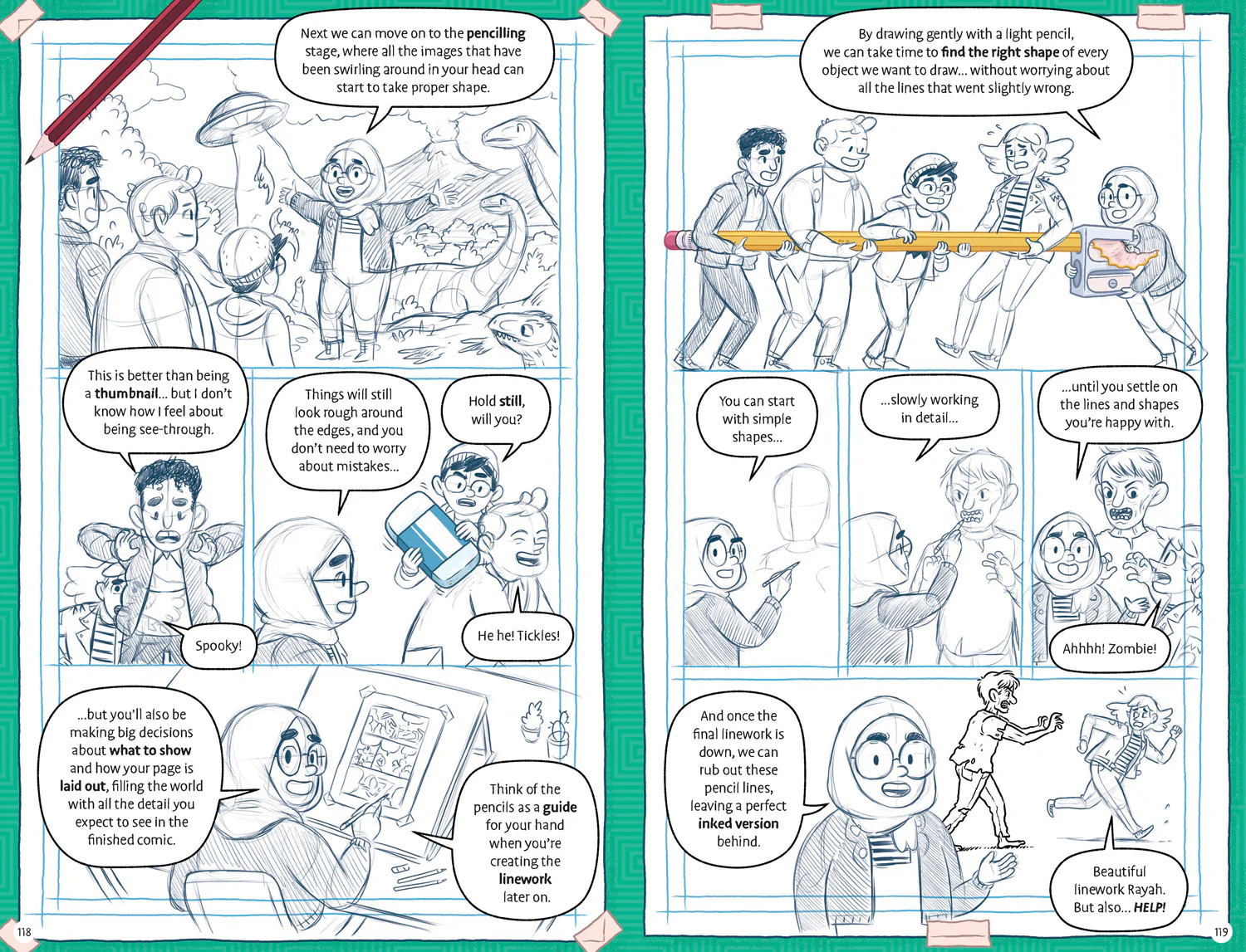 Graphic Novel Builder: The illustrated guide to making your own comics - Image 5