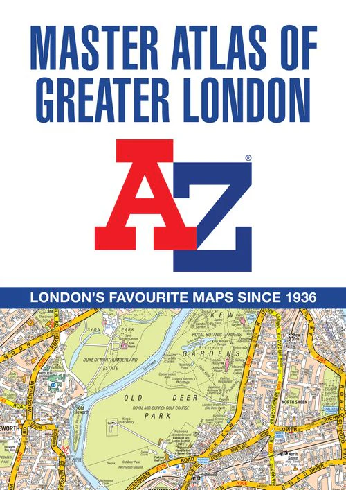 A -Z Master Atlas of Greater London: Detailed and accurate iconic street map of London (19th edition)