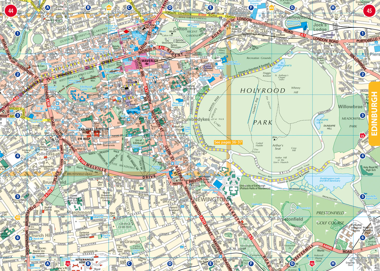 Collins Handy Road Atlas Scotland: Clear and detailed map of Scotland in a handy size (New edition) - Image 3