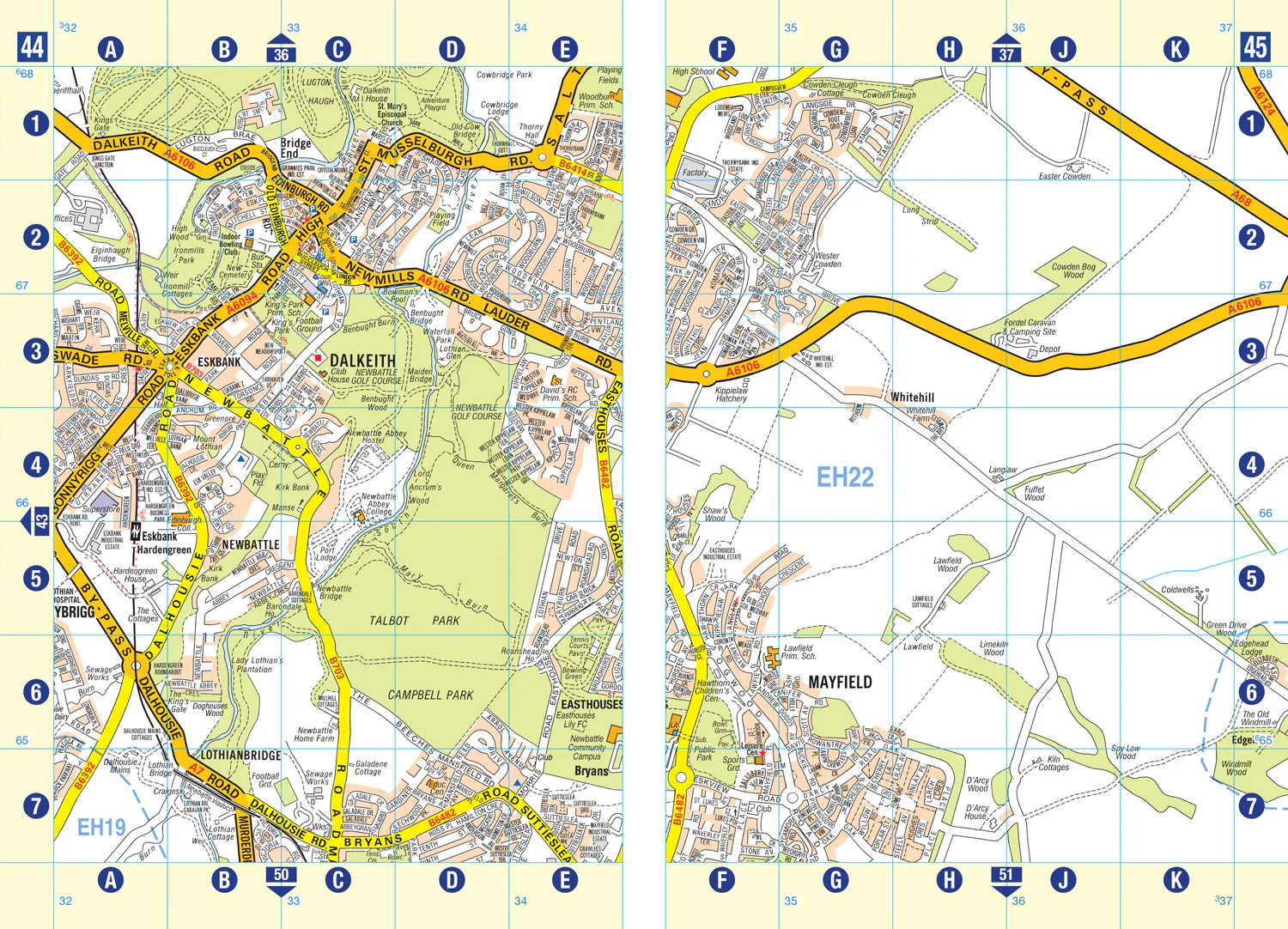 Edinburgh A-Z Street Atlas: Accurate street map for easy navigation (11th edition) - Image 4