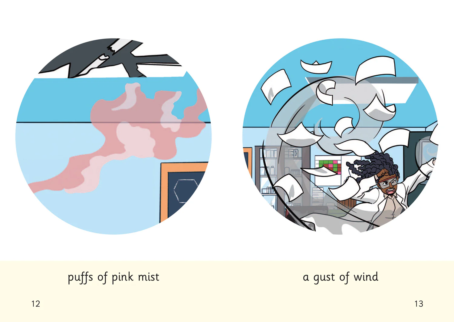 Big Cat Phonics for Little Wandle Letters and Sounds Revised – Age 7+ - When the lab went bang!: Phase 4 Set 1 Blending practice - Image 3