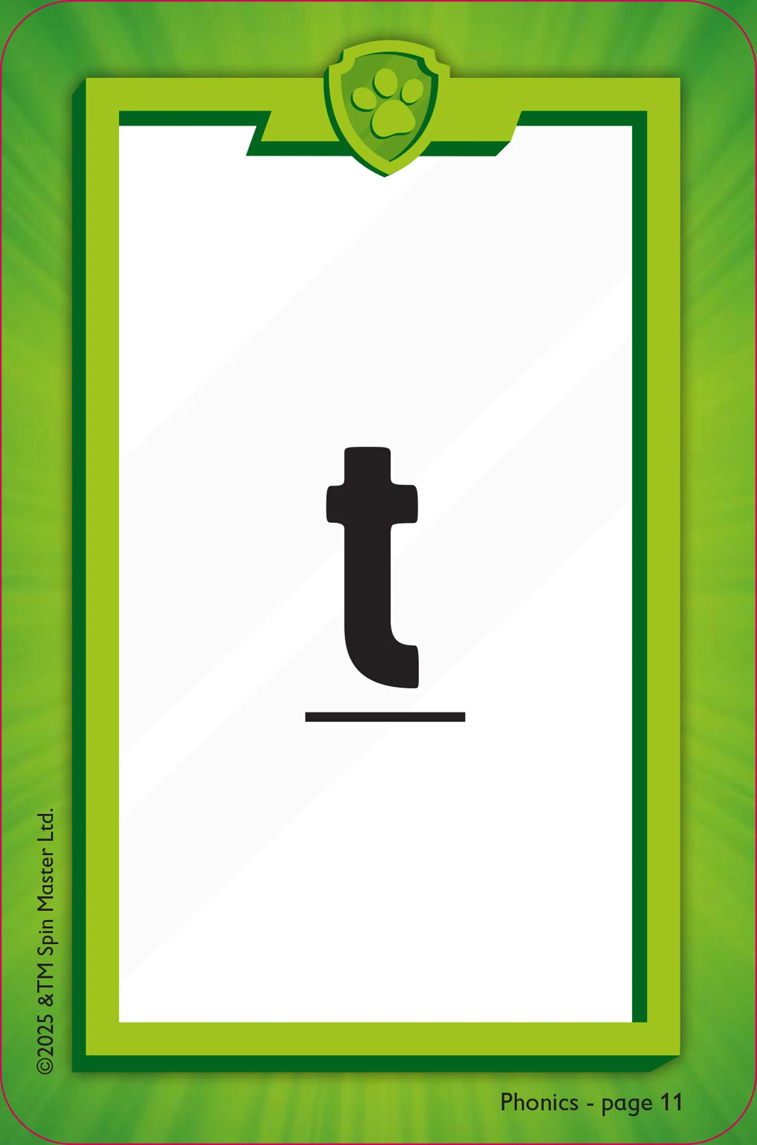 Paw Patrol - PAW Patrol Phonics Flashcards: Have fun learning to read with the PAW Patrol pups - Image 2