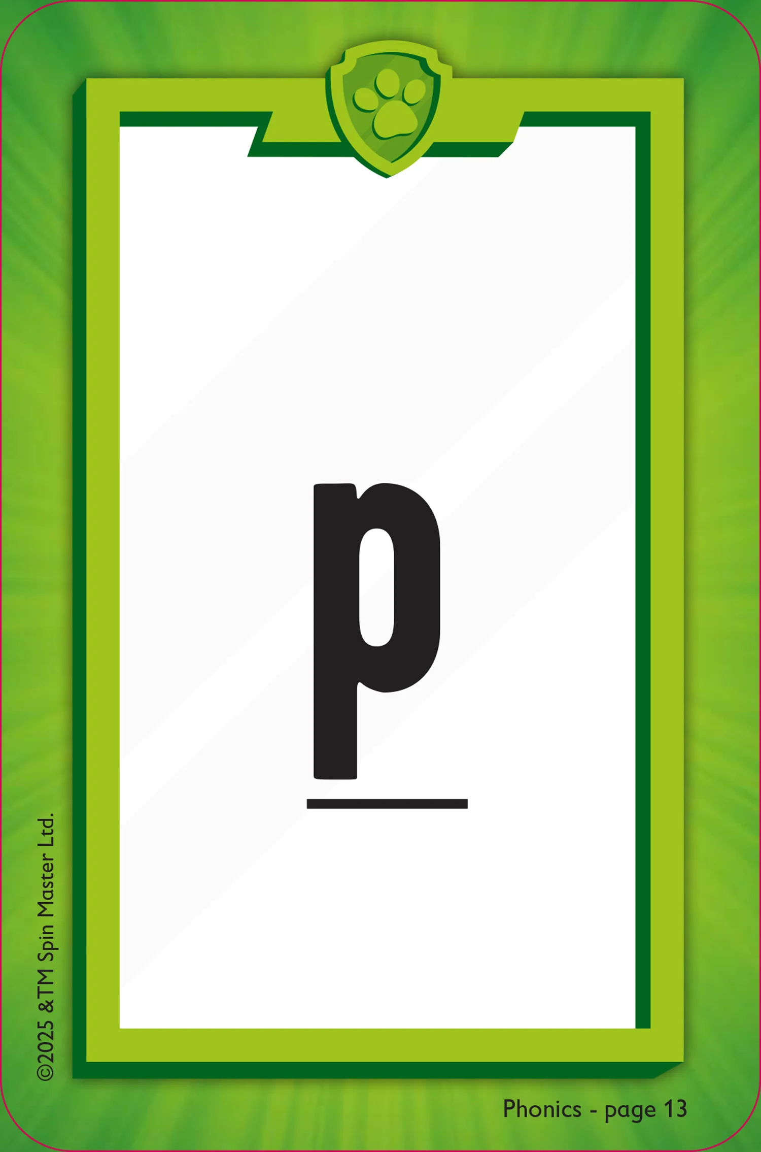 Paw Patrol - PAW Patrol Phonics Flashcards: Have fun learning to read with the PAW Patrol pups - Image 4