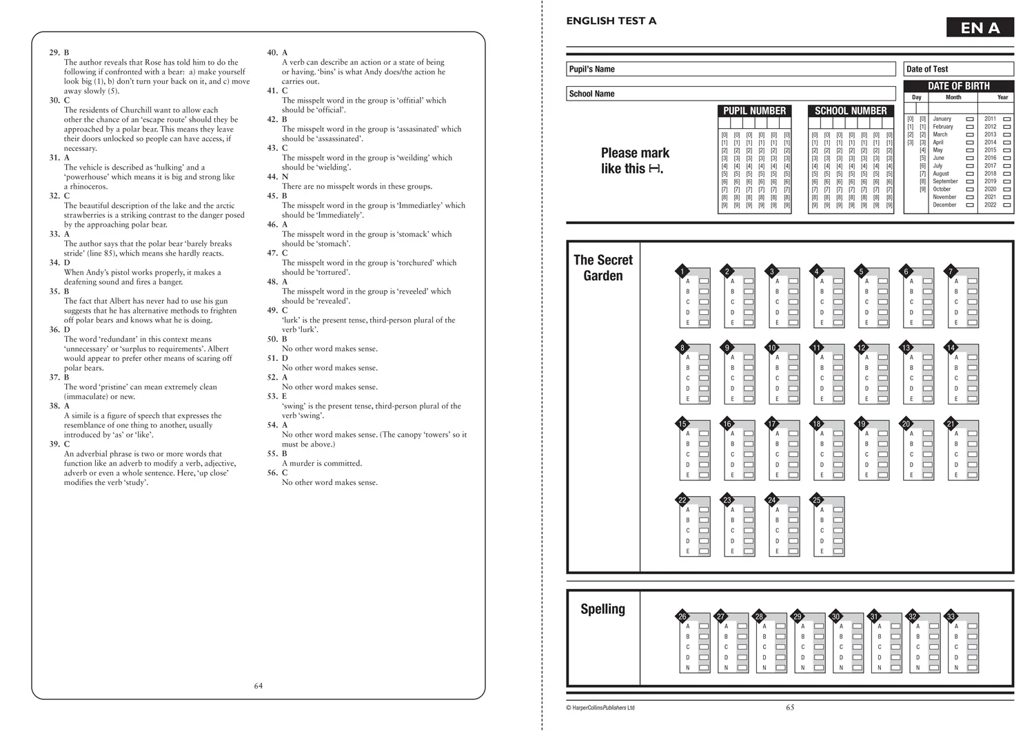Collins 11+ Practice - 11+ English Practice Papers Book 3: For the 2026 GL Assessment Tests - Image 5