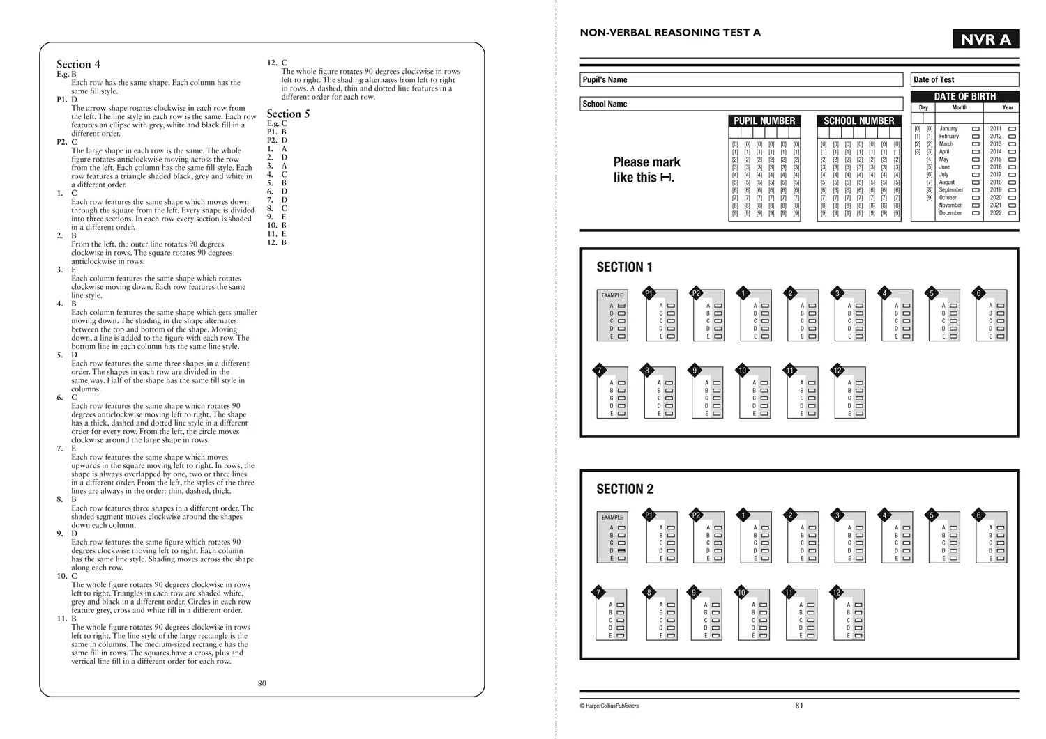 Collins 11+ Practice - 11+ Non-Verbal Reasoning Practice Papers Book 3: For the 2026 GL Assessment Tests - Image 4