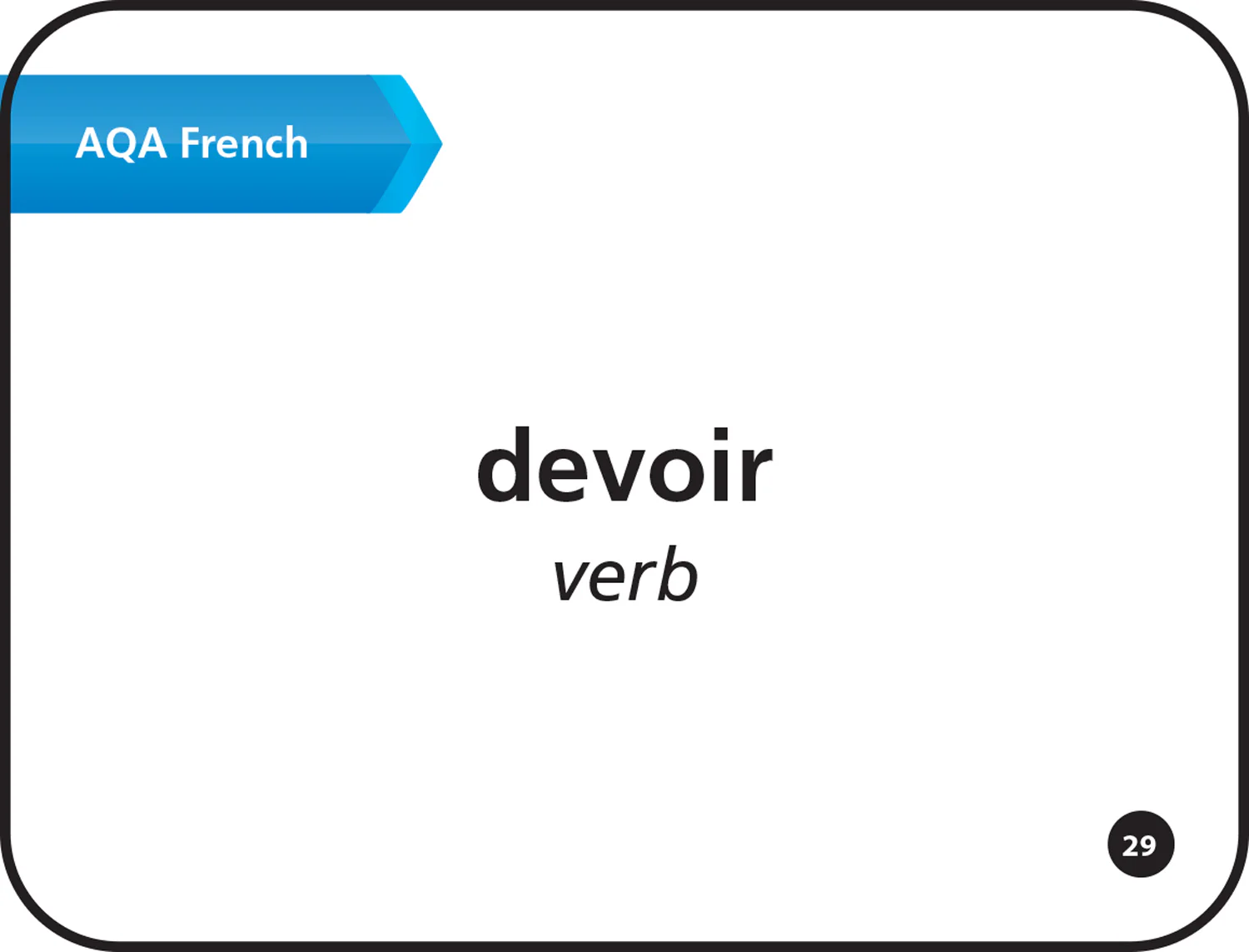 Collins GCSE Grade 9-1 Revision - AQA GCSE 9-1 French Vocabulary Revision Cards: Ideal for the 2026 and 2027 exams (Second edition) - Image 5