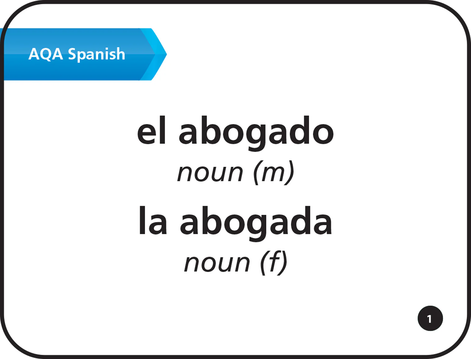 Collins GCSE Grade 9-1 Revision - AQA GCSE 9-1 Spanish Vocabulary Revision Cards: Ideal for the 2026 and 2027 exams (Second edition) - Image 3