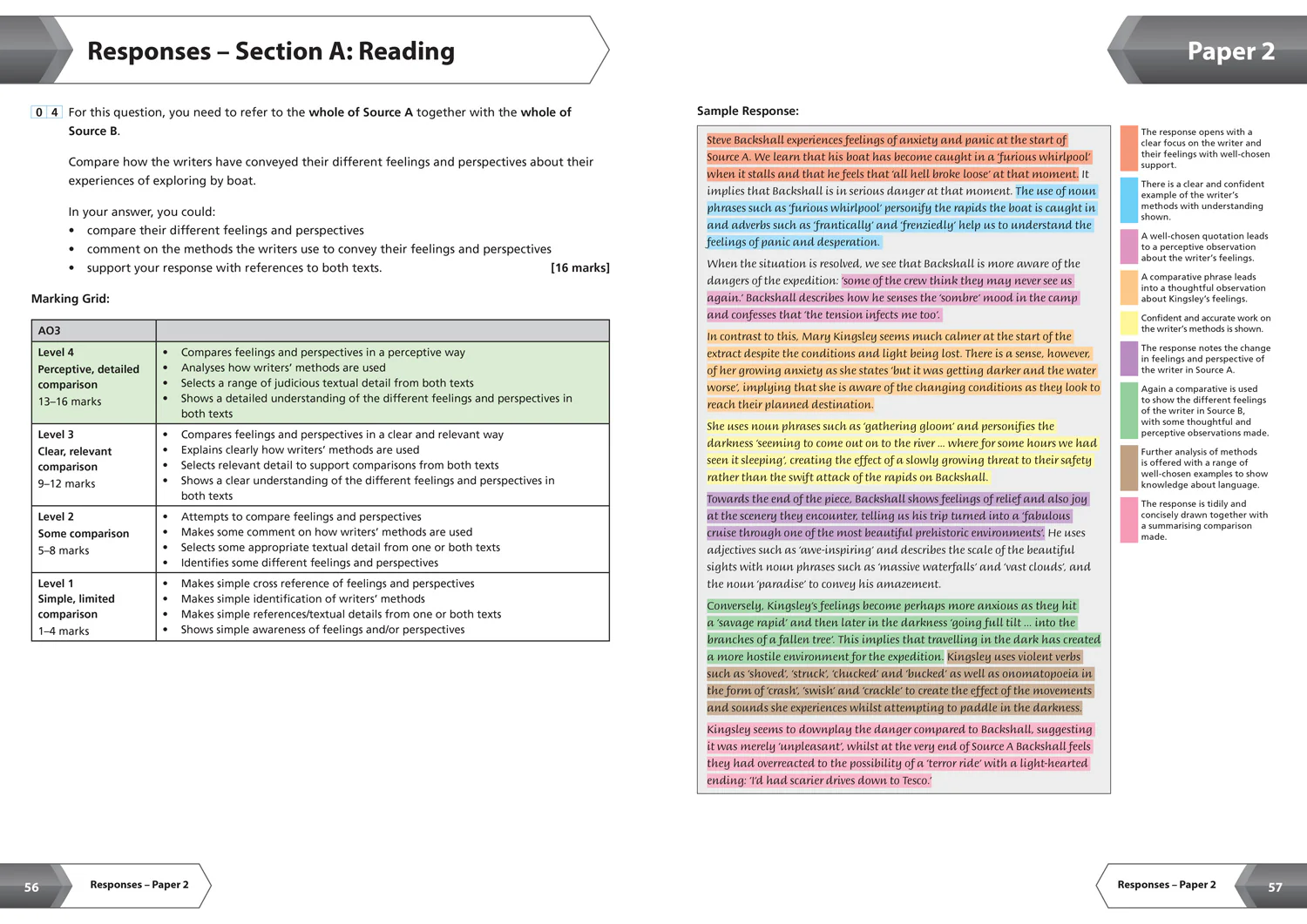 Collins GCSE Grade 9-1 Revision - AQA GCSE 9-1 English Language Exam Practice Workbook (Grade 7): Ideal for the 2026 and 2027 exams (Second edition) - Image 5