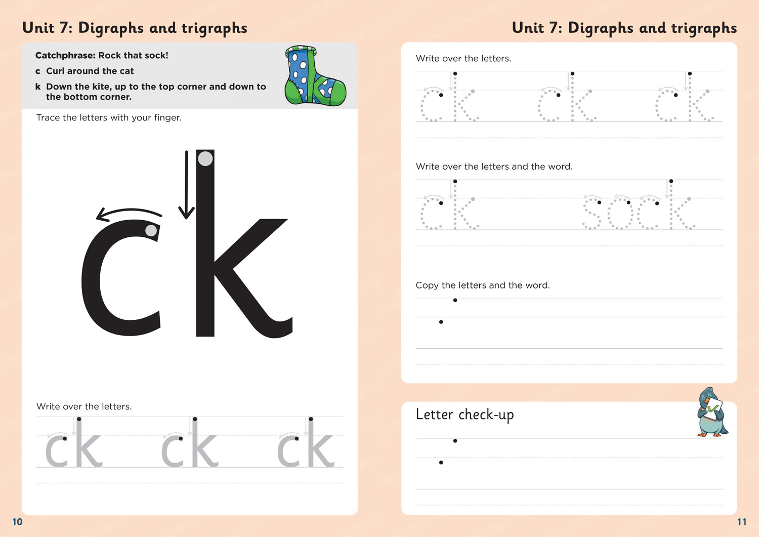 Little Wandle Handwriting - Workbook 4: Digraphs and trigraphs - Image 2