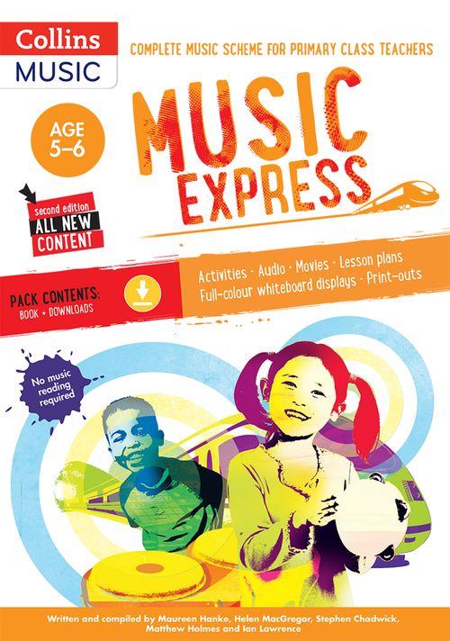 Music Express - Music Express: Age 5-6 (Book + Download): Complete music scheme for primary class teachers (New edition)
